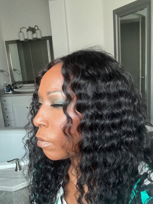 100% Brazillian Wave 16” Wig