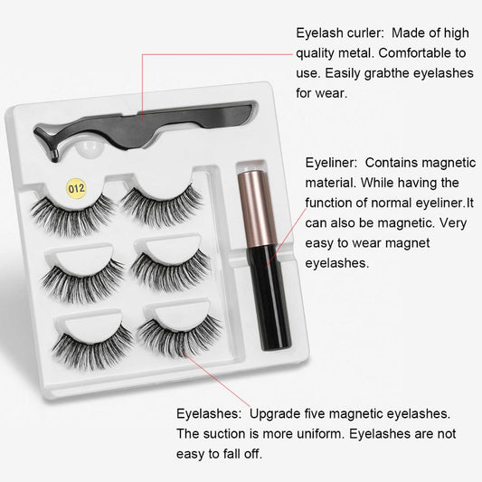 Magnetic Eyelashes Eyeliner Eyelash