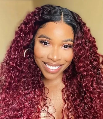 26” Synthetic Curly Hombre Wig