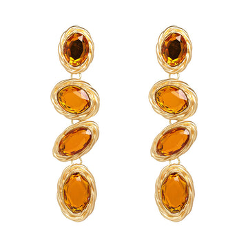 Fashionable Gem Style Earrings