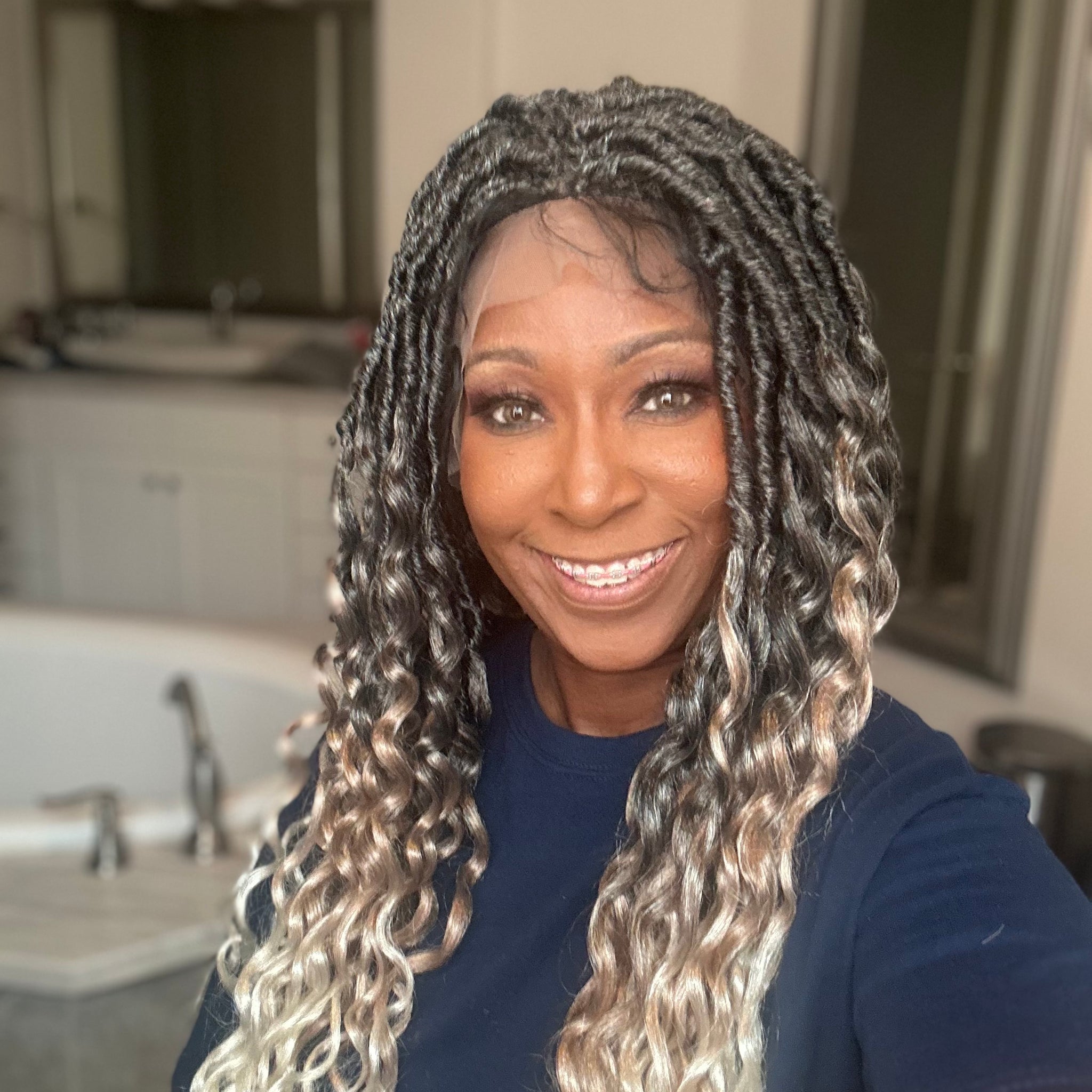 Goddess Faux Loc Synthetic Wig 22”