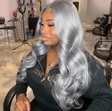 100% Full Body Wave Frontal Lace Unit.