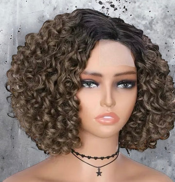 Synthetic 12” Curly Bob