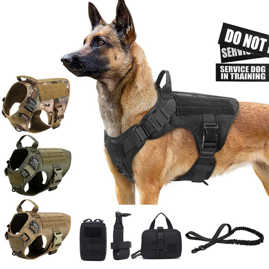 Tactical Dog Harness Pet Shepherd